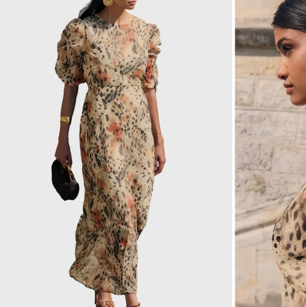 Women's Maxi Dress - Cream